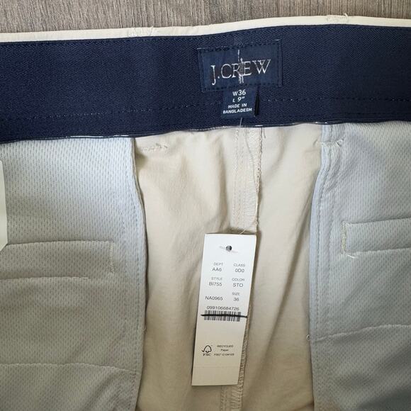 J Crew 9" Tech Preppy Casual Everyday Shorts US Men's 36 New - Picture 4 of 9